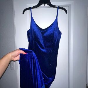 Morgan & Co Prom Dress Navy